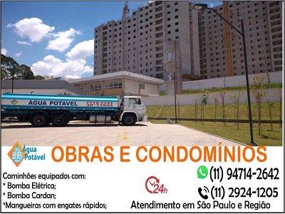 Caminhão Água Potável São Paulo